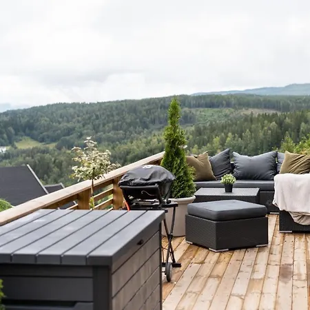Hide Hut - Amazing View 50 Min From Oslo Villa Stange Exterior photo