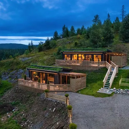 Hide Hut - Amazing View 50 Min From Oslo Villa Stange Exterior photo