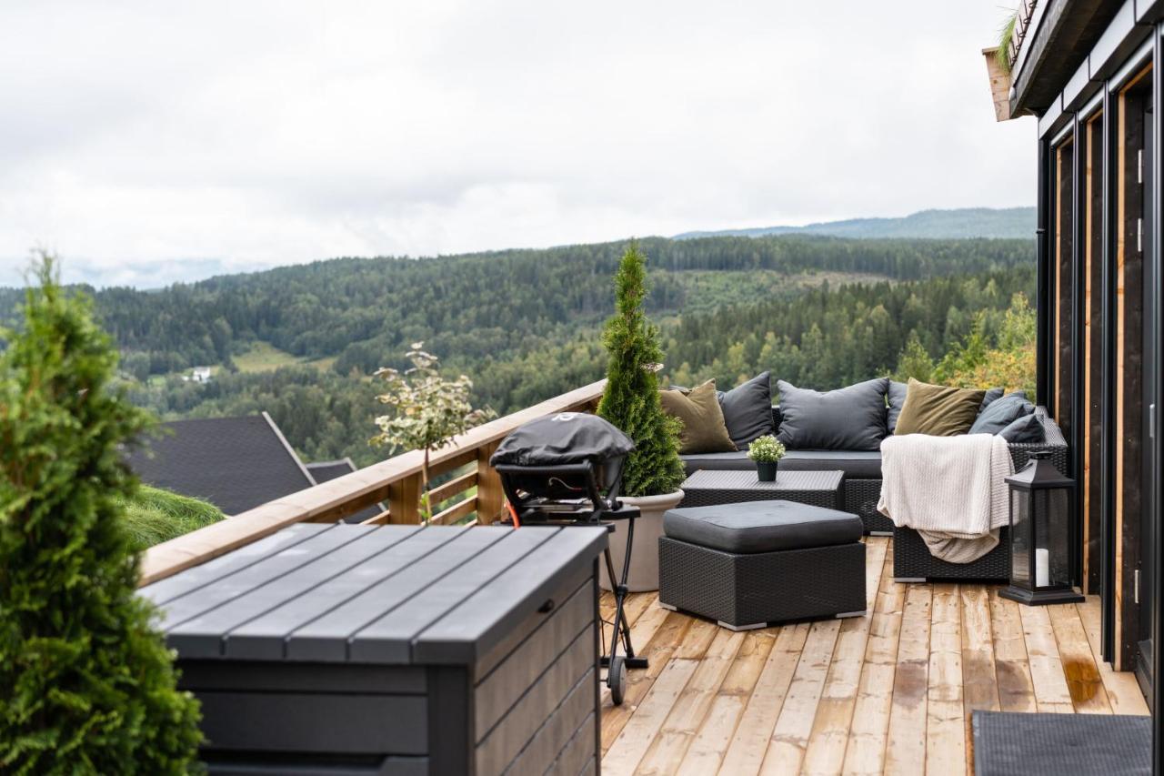 Hide Hut - Amazing View 50 Min From Oslo Feriehus Stange